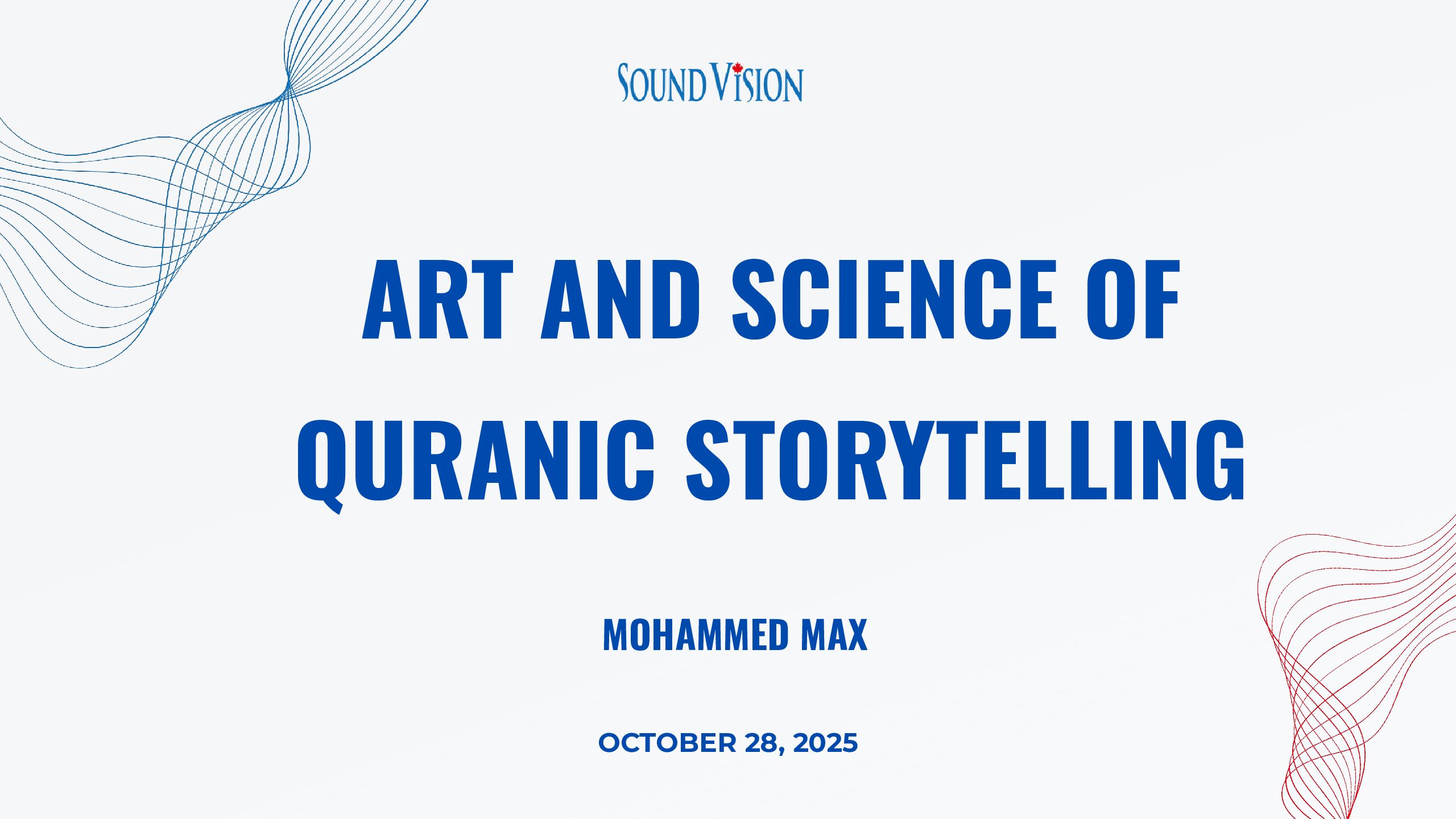 Art and Science of Quranic Storytelling